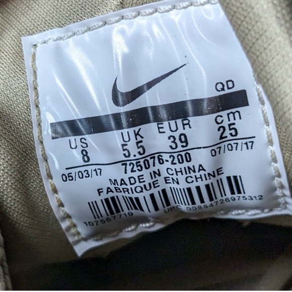 Nike Air Haurache Run Print Leopard Women's 8 - Picture 14 of 15